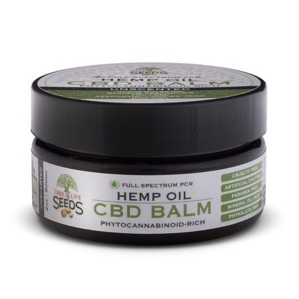 CBD Oil | Balm | Topical | Unscented | Tree of Life Seeds